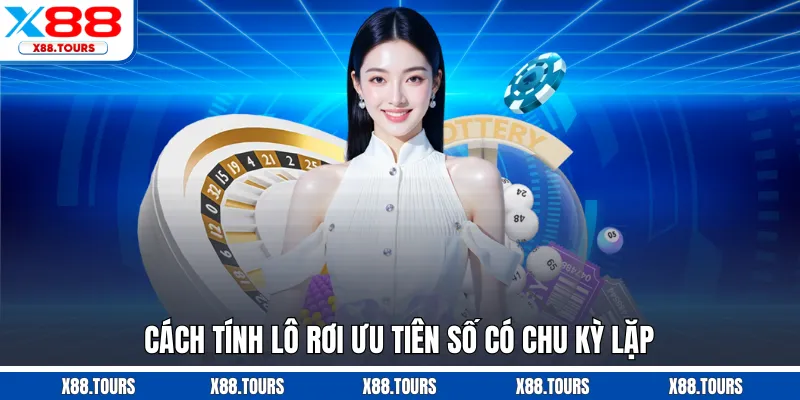 Cách tính lô rơi ưu tiên số có chu kỳ lặp